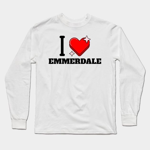 I Love Emmerdale Long Sleeve T-Shirt by ShirtStyle Hubbb